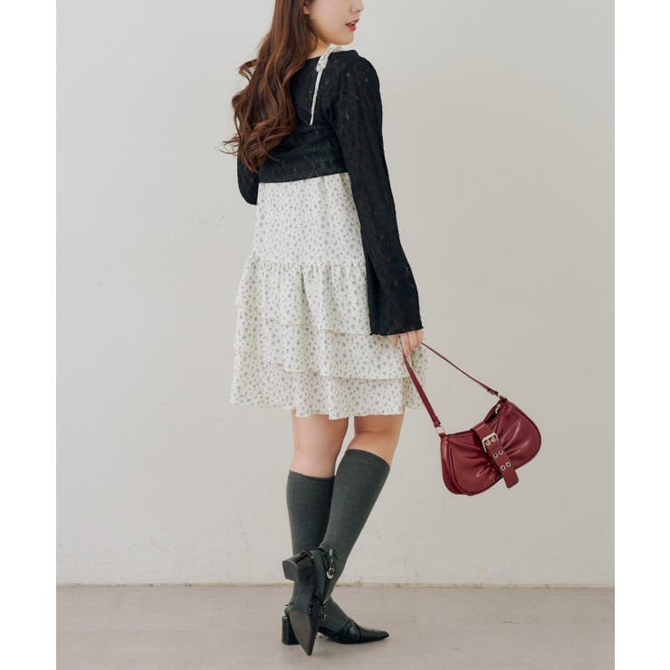 【セットアイテム】レースボレロ×キャミチュニック | RMAF　NICE CLAUP / OLIVE des OLIVE | 詳細画像24 