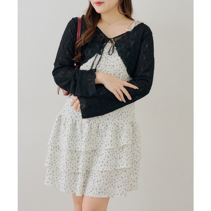 【セットアイテム】レースボレロ×キャミチュニック | RMAF　NICE CLAUP / OLIVE des OLIVE | 詳細画像25 