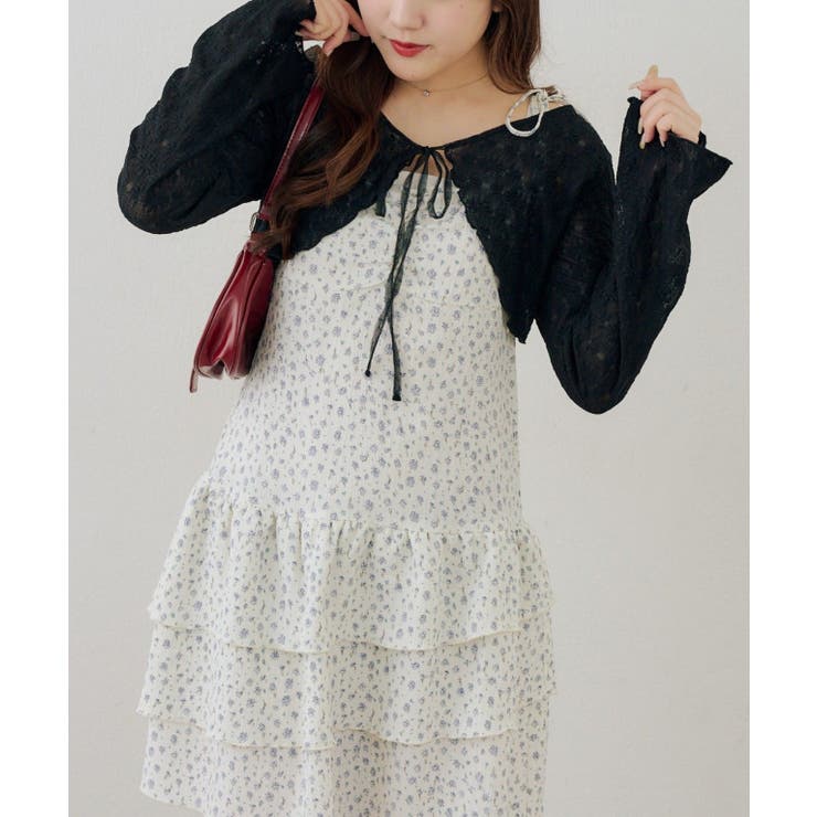 【セットアイテム】レースボレロ×キャミチュニック | RMAF　NICE CLAUP / OLIVE des OLIVE | 詳細画像26 