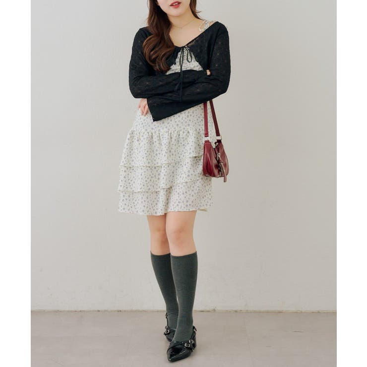 【セットアイテム】レースボレロ×キャミチュニック | RMAF　NICE CLAUP / OLIVE des OLIVE | 詳細画像27 