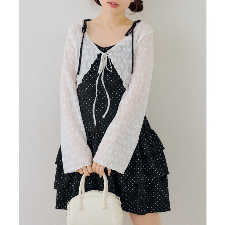 【セットアイテム】レースボレロ×キャミチュニック | RMAF　NICE CLAUP / OLIVE des OLIVE | 詳細画像29 