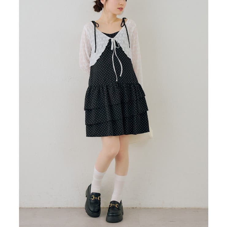 【セットアイテム】レースボレロ×キャミチュニック | RMAF　NICE CLAUP / OLIVE des OLIVE | 詳細画像33 