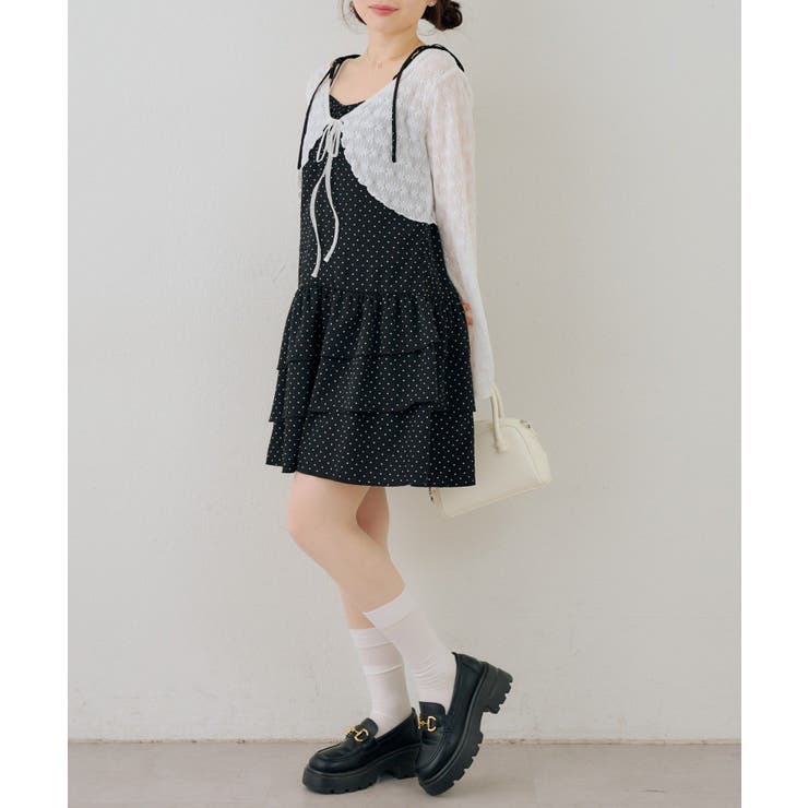 【セットアイテム】レースボレロ×キャミチュニック | RMAF　NICE CLAUP / OLIVE des OLIVE | 詳細画像34 