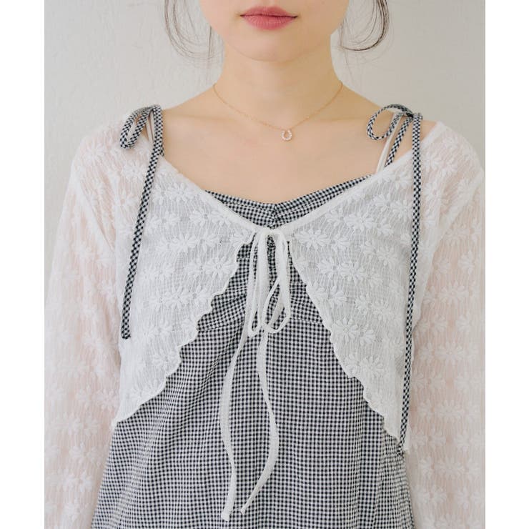 【セットアイテム】レースボレロ×キャミチュニック | RMAF　NICE CLAUP / OLIVE des OLIVE | 詳細画像38 
