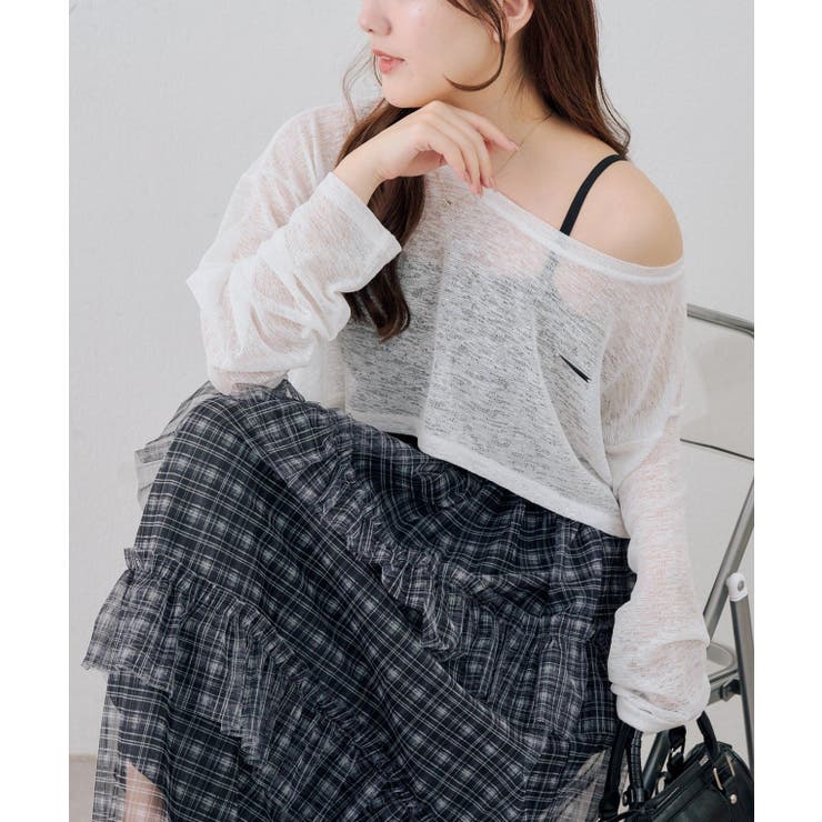 シャーリングティアードキャミワンピース | NICE CLAUP / OLIVE des OLIVE　OUTLET | 詳細画像16 