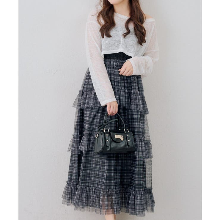 シャーリングティアードキャミワンピース | NICE CLAUP / OLIVE des OLIVE　OUTLET | 詳細画像19 