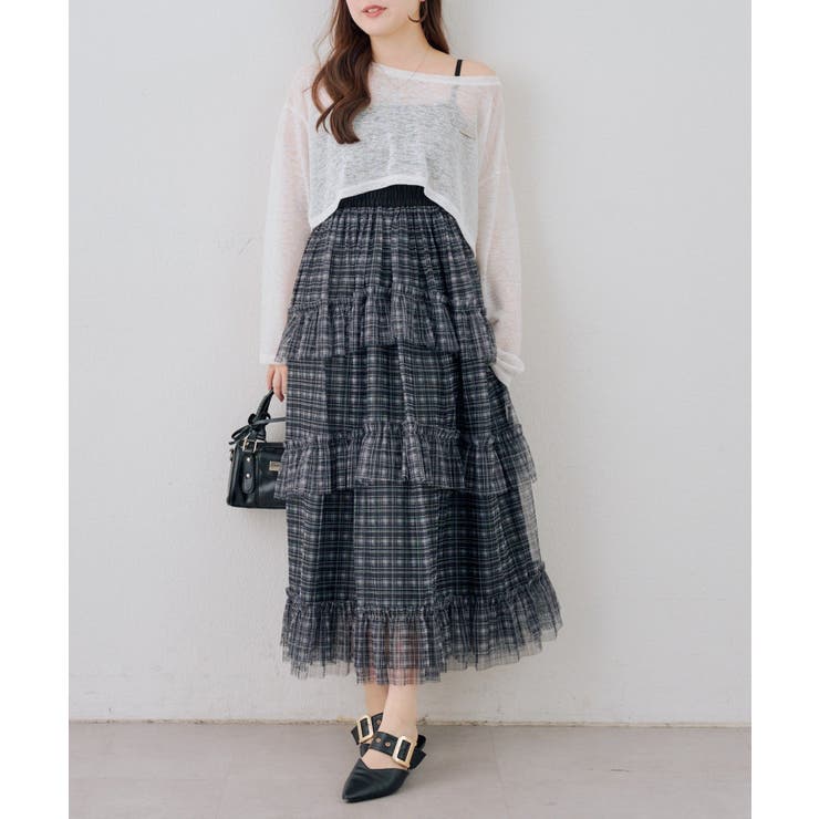 シャーリングティアードキャミワンピース | NICE CLAUP / OLIVE des OLIVE　OUTLET | 詳細画像20 