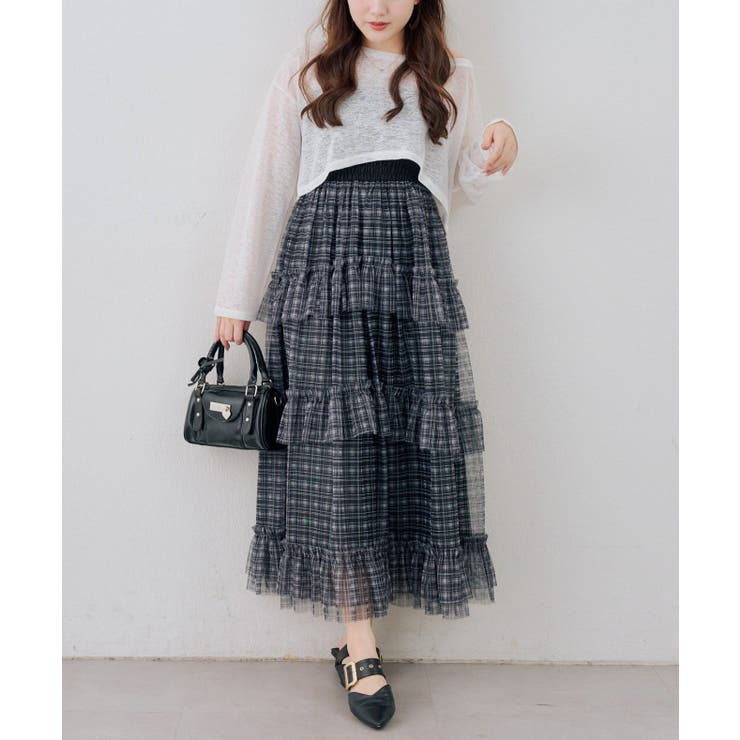 シャーリングティアードキャミワンピース | NICE CLAUP / OLIVE des OLIVE　OUTLET | 詳細画像22 