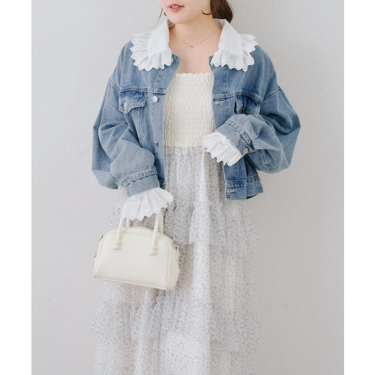 シャーリングティアードキャミワンピース | NICE CLAUP / OLIVE des OLIVE　OUTLET | 詳細画像23 