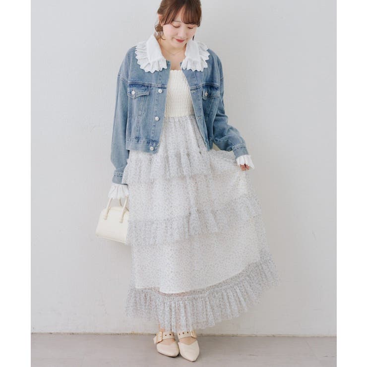 シャーリングティアードキャミワンピース | NICE CLAUP / OLIVE des OLIVE　OUTLET | 詳細画像25 