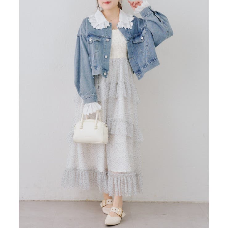 シャーリングティアードキャミワンピース | NICE CLAUP / OLIVE des OLIVE　OUTLET | 詳細画像26 