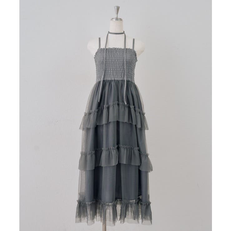 シャーリングティアードキャミワンピース | NICE CLAUP / OLIVE des OLIVE　OUTLET | 詳細画像32 