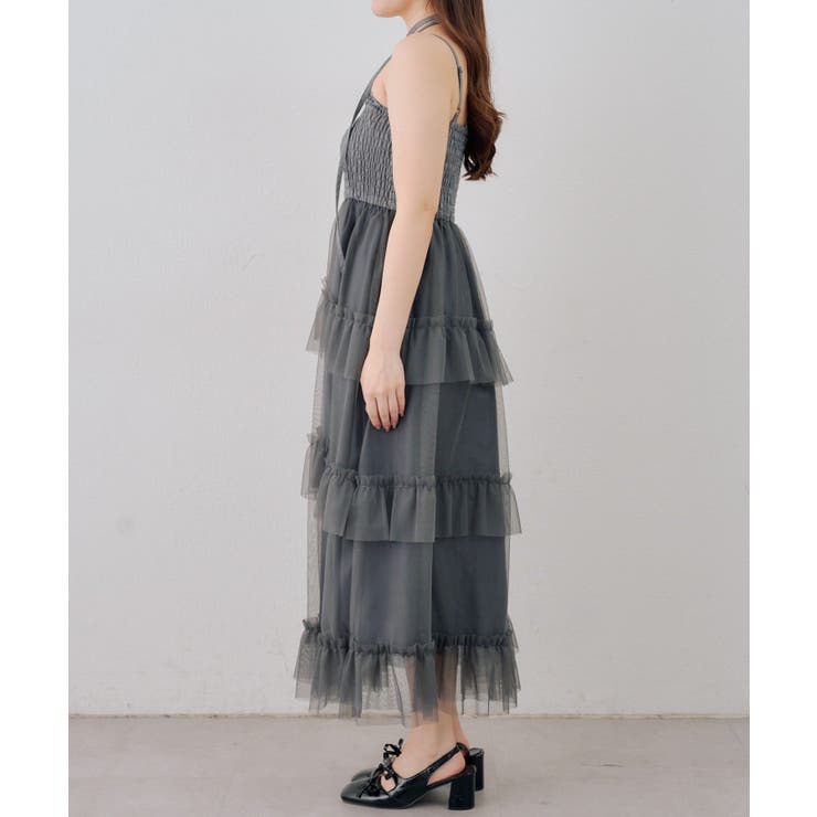 シャーリングティアードキャミワンピース | NICE CLAUP / OLIVE des OLIVE　OUTLET | 詳細画像36 