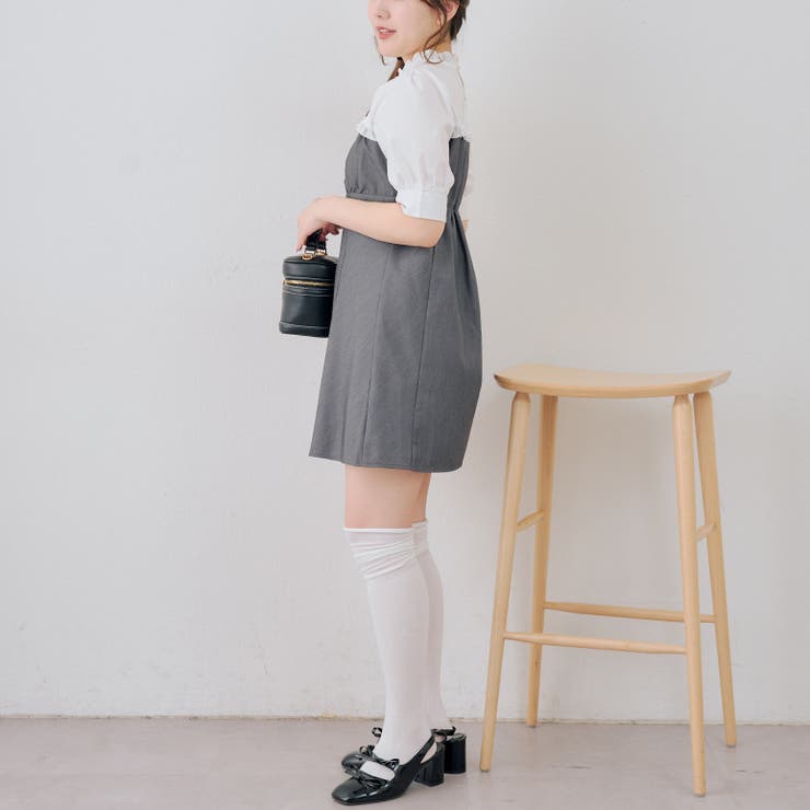 【リボンコレクション】前あきミニワンピース | RMAF　NICE CLAUP / OLIVE des OLIVE | 詳細画像9 