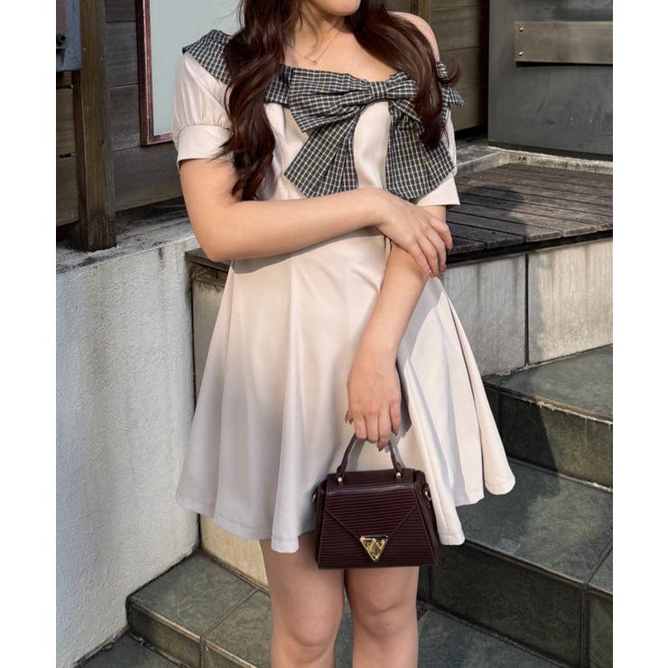 【リボンコレクション】リボンミニワンピース | RMAF　NICE CLAUP / OLIVE des OLIVE | 詳細画像12 