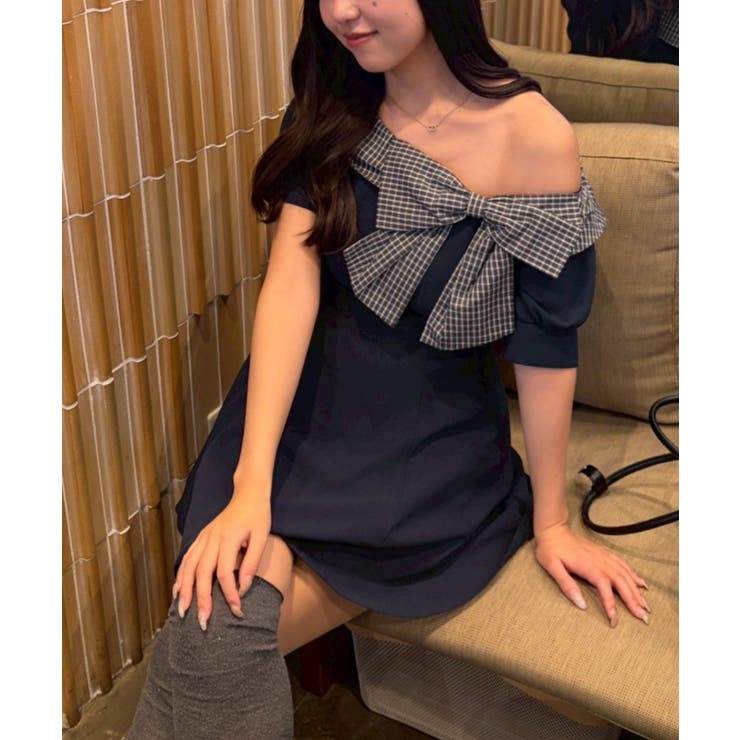 【リボンコレクション】リボンミニワンピース | RMAF　NICE CLAUP / OLIVE des OLIVE | 詳細画像15 