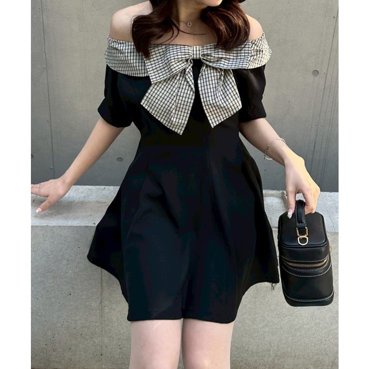 【リボンコレクション】リボンミニワンピース | RMAF　NICE CLAUP / OLIVE des OLIVE | 詳細画像5 