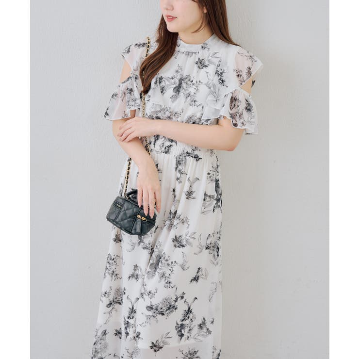 肩開き後リボンワンピース | RMAF　NICE CLAUP / OLIVE des OLIVE | 詳細画像11 