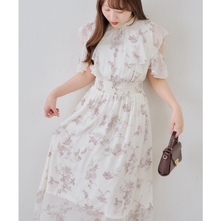 肩開き後リボンワンピース | RMAF　NICE CLAUP / OLIVE des OLIVE | 詳細画像18 