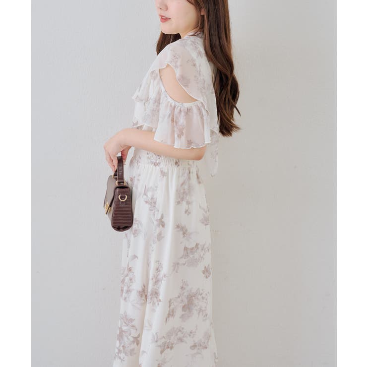 肩開き後リボンワンピース | RMAF　NICE CLAUP / OLIVE des OLIVE | 詳細画像19 