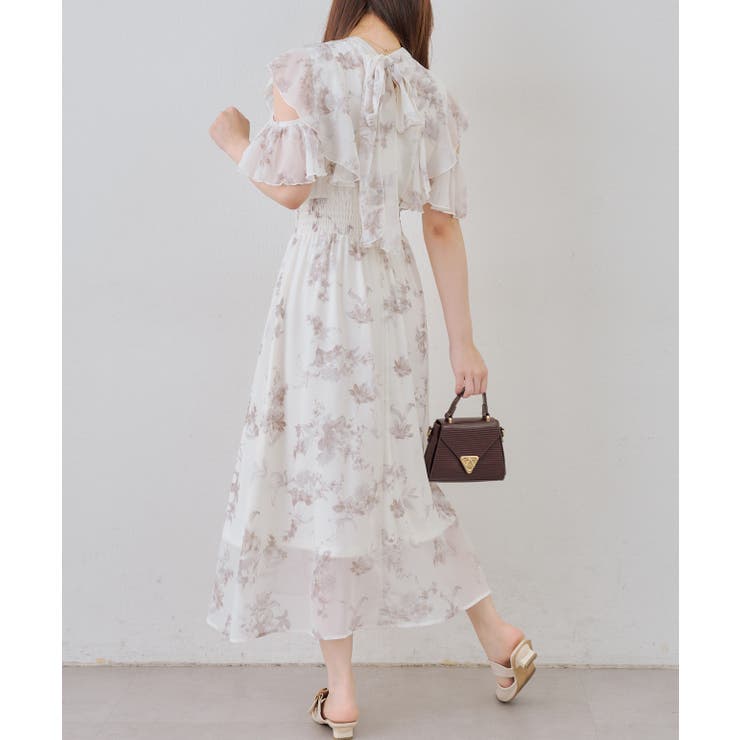 肩開き後リボンワンピース | RMAF　NICE CLAUP / OLIVE des OLIVE | 詳細画像24 