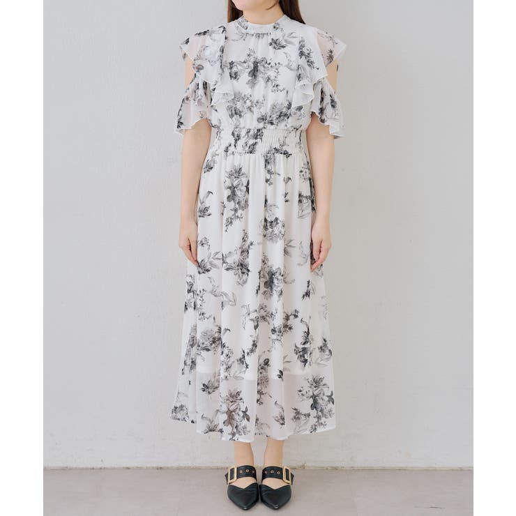 肩開き後リボンワンピース | RMAF　NICE CLAUP / OLIVE des OLIVE | 詳細画像38 