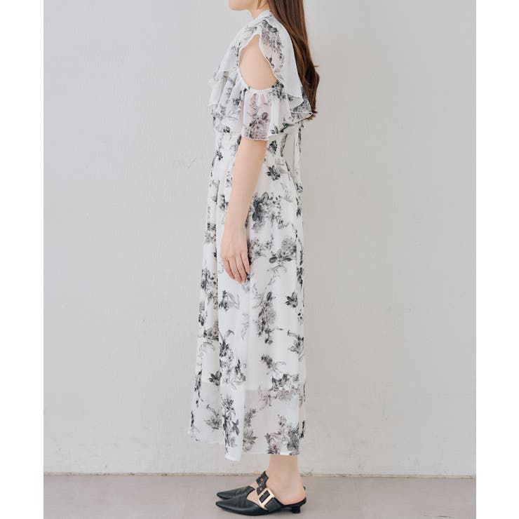 肩開き後リボンワンピース | RMAF　NICE CLAUP / OLIVE des OLIVE | 詳細画像39 