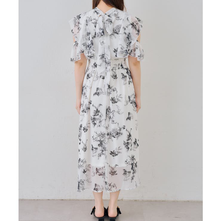 肩開き後リボンワンピース | RMAF　NICE CLAUP / OLIVE des OLIVE | 詳細画像40 