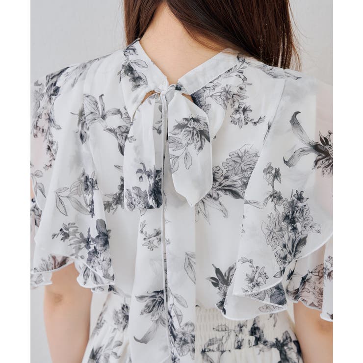 肩開き後リボンワンピース | RMAF　NICE CLAUP / OLIVE des OLIVE | 詳細画像41 