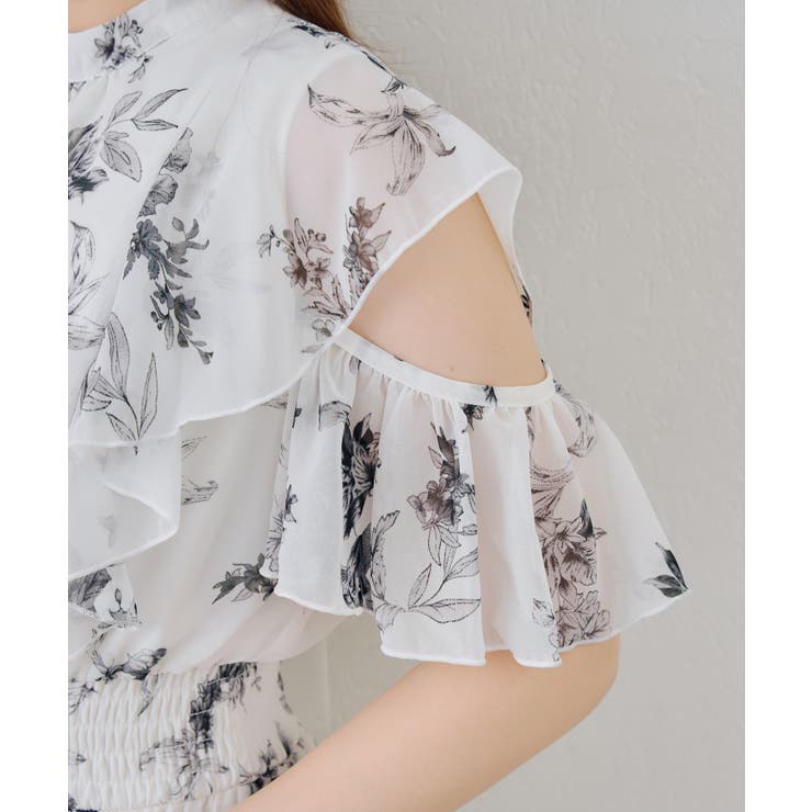 肩開き後リボンワンピース | RMAF　NICE CLAUP / OLIVE des OLIVE | 詳細画像43 