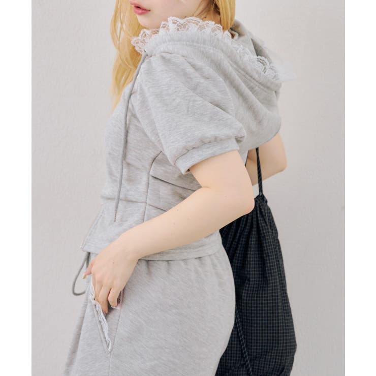 【セットアップ】ショートパーカー×選べるボトム | RMAF　NICE CLAUP / OLIVE des OLIVE | 詳細画像13 