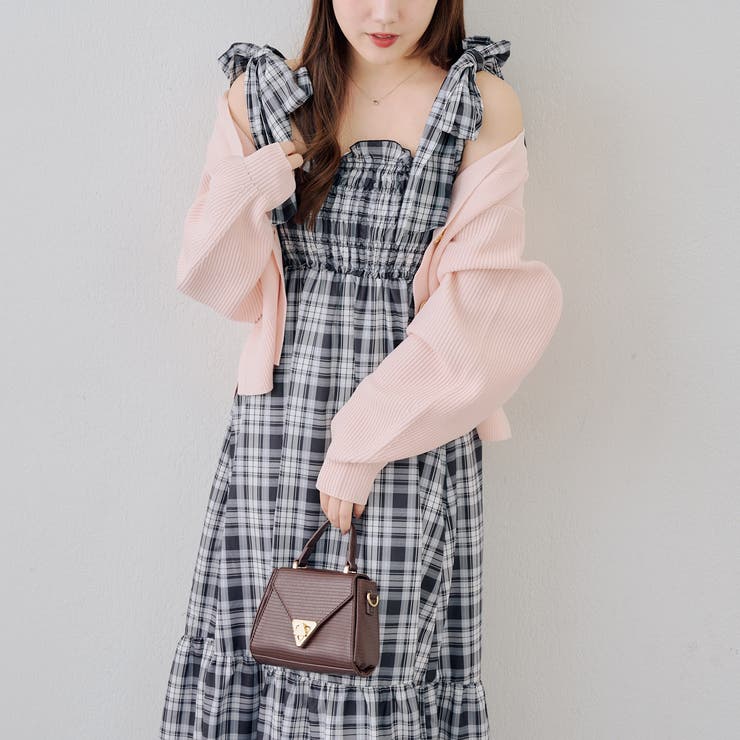 シャーリングロングタンクワンピース | NICE CLAUP / OLIVE des OLIVE　OUTLET | 詳細画像9 