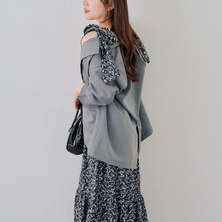 シャーリングロングタンクワンピース | NICE CLAUP / OLIVE des OLIVE　OUTLET | 詳細画像17 