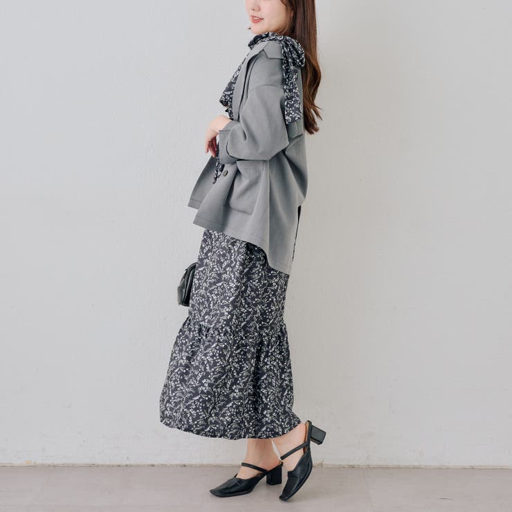 シャーリングロングタンクワンピース | NICE CLAUP / OLIVE des OLIVE　OUTLET | 詳細画像20 