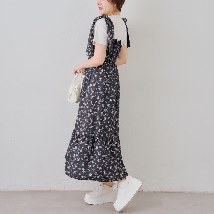 シャーリングロングタンクワンピース | NICE CLAUP / OLIVE des OLIVE　OUTLET | 詳細画像24 