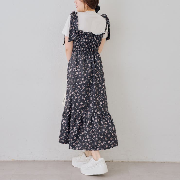 シャーリングロングタンクワンピース | NICE CLAUP / OLIVE des OLIVE　OUTLET | 詳細画像25 