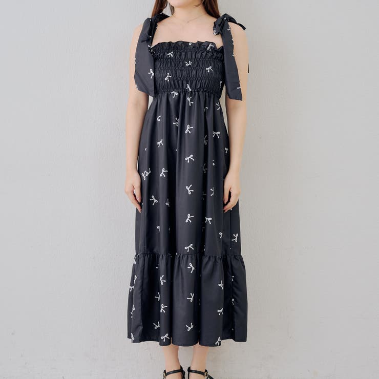 シャーリングロングタンクワンピース | NICE CLAUP / OLIVE des OLIVE　OUTLET | 詳細画像26 