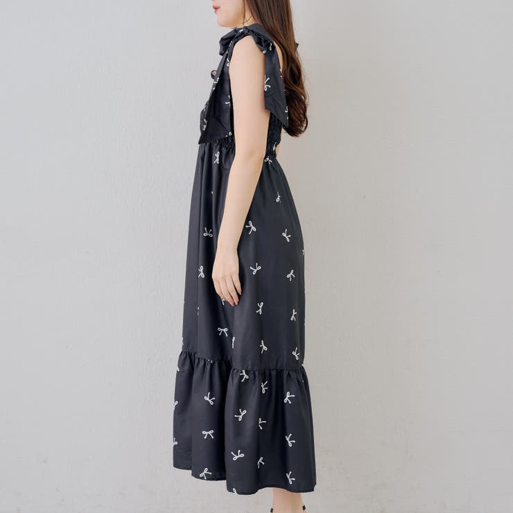 シャーリングロングタンクワンピース | NICE CLAUP / OLIVE des OLIVE　OUTLET | 詳細画像27 