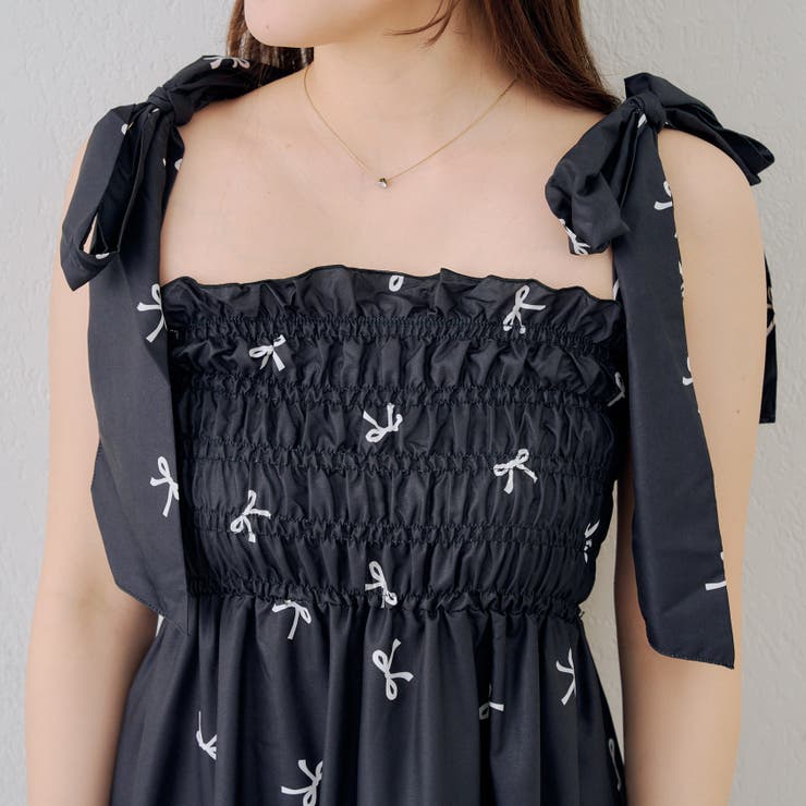 シャーリングロングタンクワンピース | NICE CLAUP / OLIVE des OLIVE　OUTLET | 詳細画像29 