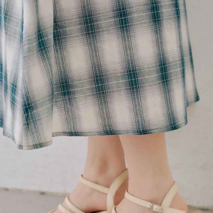 ピンタック袖フレアワンピース | NICE CLAUP / OLIVE des OLIVE　OUTLET | 詳細画像26 