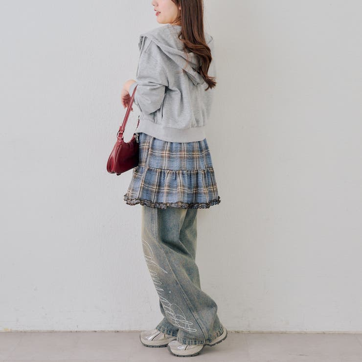 フリル付きキャミティアードワンピース | NICE CLAUP / OLIVE des OLIVE　OUTLET | 詳細画像23 