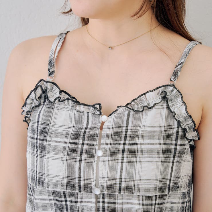 フリル付きキャミティアードワンピース | NICE CLAUP / OLIVE des OLIVE　OUTLET | 詳細画像27 