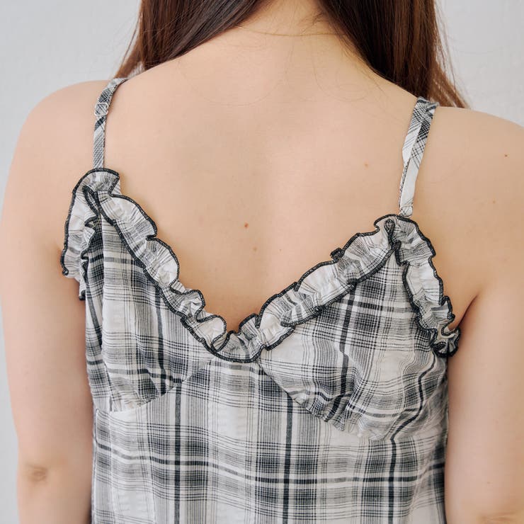 フリル付きキャミティアードワンピース | NICE CLAUP / OLIVE des OLIVE　OUTLET | 詳細画像28 