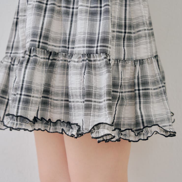 フリル付きキャミティアードワンピース | NICE CLAUP / OLIVE des OLIVE　OUTLET | 詳細画像30 