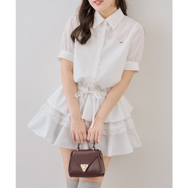 裾ティアードミニワンピース | RMAF　NICE CLAUP / OLIVE des OLIVE | 詳細画像15 