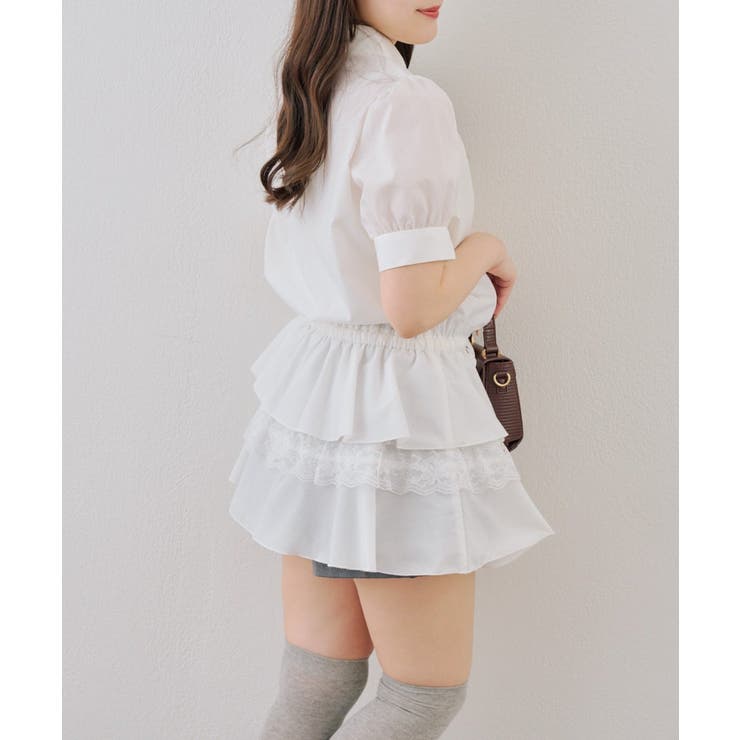 裾ティアードミニワンピース[品番：OLOW0018289]｜RMAF NICE CLAUP