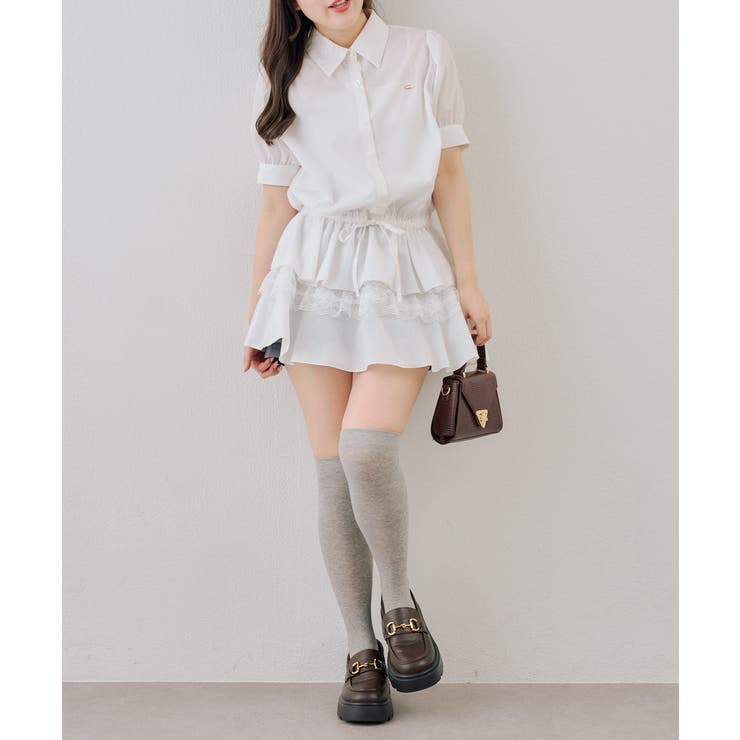 裾ティアードミニワンピース[品番：OLOW0018289]｜RMAF NICE CLAUP