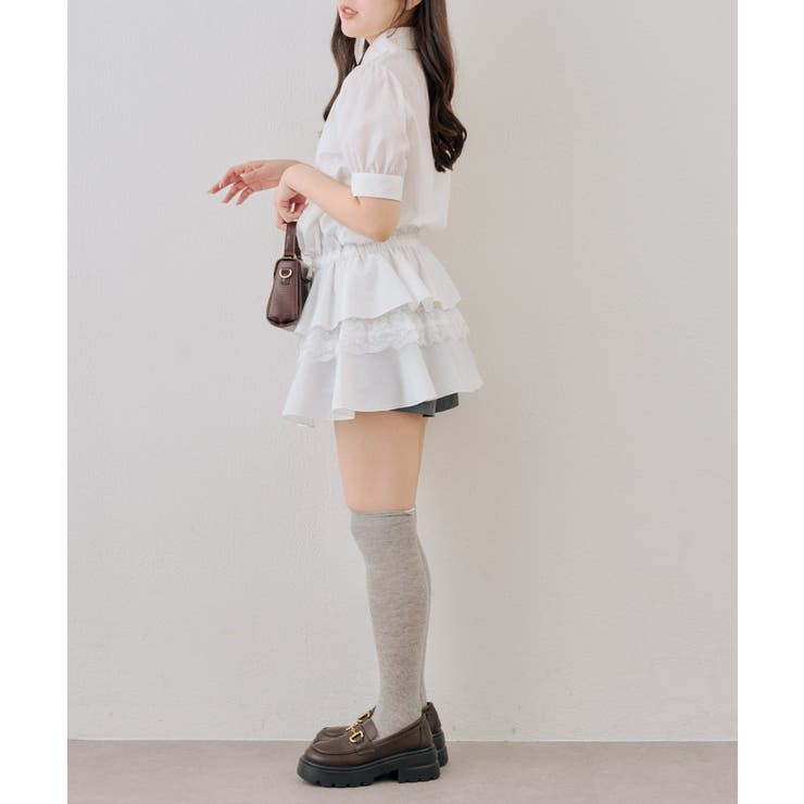 裾ティアードミニワンピース | RMAF　NICE CLAUP / OLIVE des OLIVE | 詳細画像21 