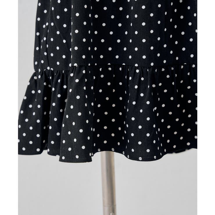 【Web限定】リボン付ドットミニワンピース | RMAF　NICE CLAUP / OLIVE des OLIVE | 詳細画像18 