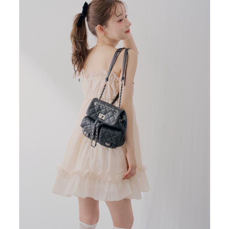 【Web限定】レースアップキャミチュニック | RMAF　NICE CLAUP / OLIVE des OLIVE | 詳細画像7 